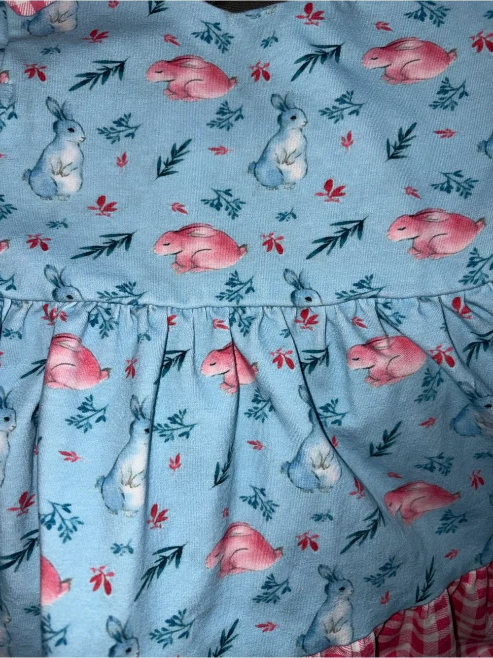 Makena Lane Spring Bunny Tunic Dress Size 5